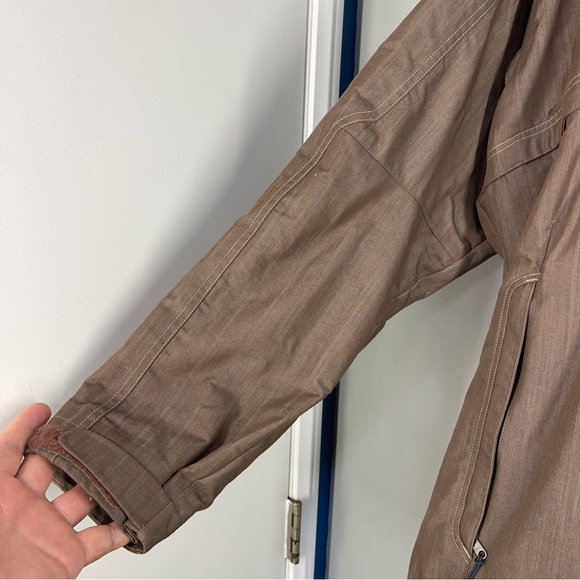 Patagonia Mens Rubicon Sidewall Shell Ski Snow Jacket Brown Large Winter SZ XL - Picture 7 of 16